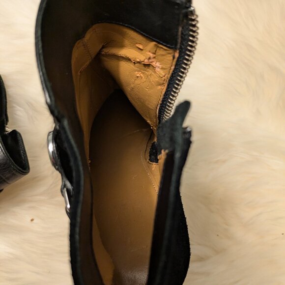 Coach Black Leather Booties - Picture 8 of 9